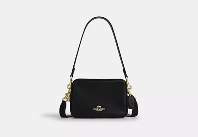 Coach Outlet Mini Carey Crossbody Bag In Black