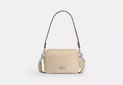 Coach Outlet Mini Carey Crossbody Bag In White