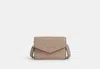 Coach Outlet Mini Envelope Wallet With Strap In Beige