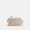 Coach Outlet Mini Jamie Camera Bag In Signature Canvas In Beige
