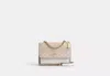 Coach Outlet Mini Klare Crossbody Bag In Signature Canvas In Beige