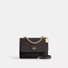 Coach Outlet Mini Klare Crossbody Bag In Signature Canvas In Brown