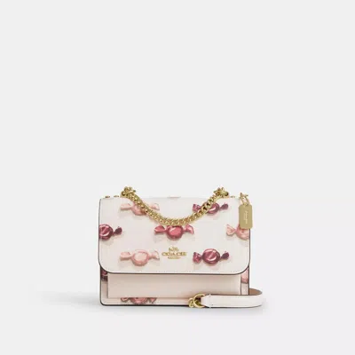 Coach Outlet Mini Klare Crossbody Bag With Candy Print In Multi