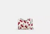 Coach Outlet Mini Klare Crossbody Bag With Cherry Print In White/multi