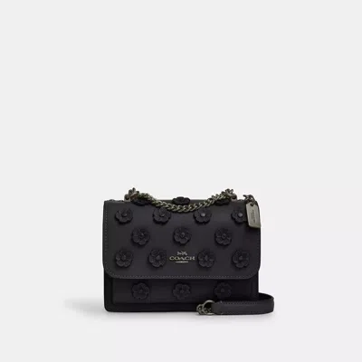 Coach Outlet Mini Klare Crossbody Bag With Floral Applique In Multi