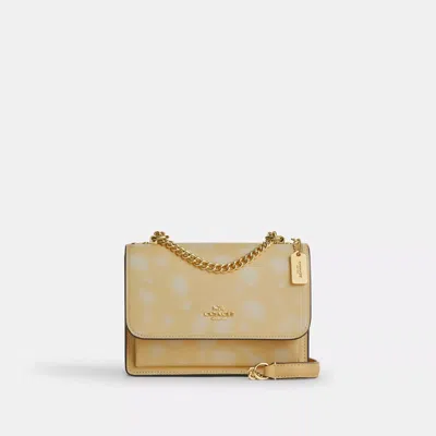 Coach Outlet Mini Klare Crossbody Bag With Floral Print