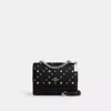 Coach Outlet Mini Klare Crossbody Bag With Rivets In Black