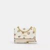 Coach Outlet Mini Klare Crossbody Bag With Shell Print In White