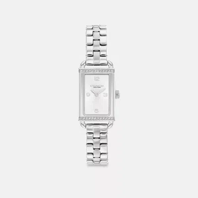 Coach Outlet Mini Liz Watch, 17 Mm X 24 Mm In Metallic