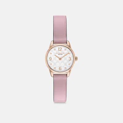 Coach Outlet Mini Olivia Watch In Pink