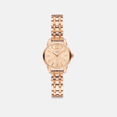 Coach Outlet Mini Olivia Watch In Rose Gold