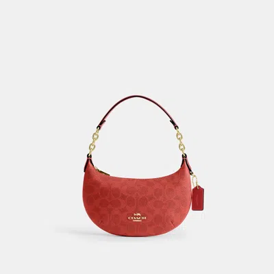 Coach Outlet Mini Payton Bag In Signature Canvas