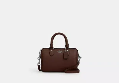 Coach Outlet Mini Rowan Crossbody Bag In Brown