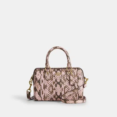 Coach Outlet Mini Rowan Crossbody Bag In Multi