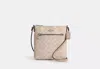 Coach Outlet Mini Rowan File Bag In Signature Canvas In Beige