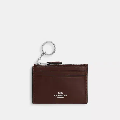 Coach Outlet Mini Skinny Id Case In Brown