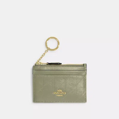 Coach Outlet Mini Skinny Id Case With Quilting