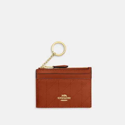 Coach Outlet Mini Skinny Id Case With Quilting