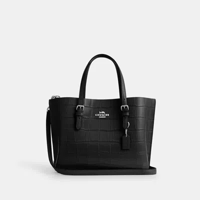 Coach Outlet Mollie Tote Bag 25 In Silver