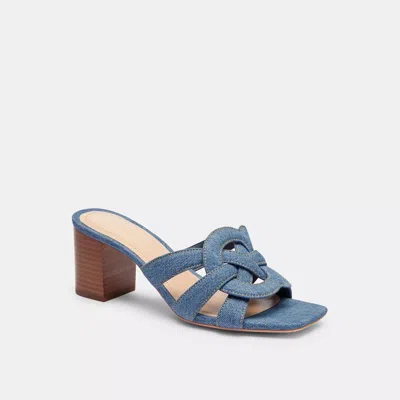 Coach Outlet Nikki Sandal In Blue