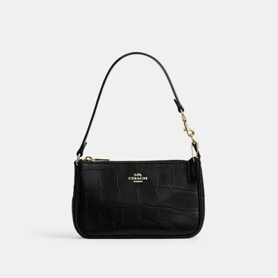 Coach Outlet Nolita 19 In Gold/black