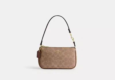 Coach Outlet Nolita 19 In Signature Canvas In Brown