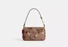 Coach Outlet Nolita 19 In Signature Canvas With Cherry Print In Beige/multi
