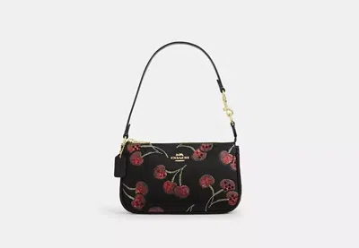 Coach Outlet Nolita 19 With Cherry Print In Black