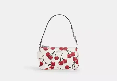 Coach Outlet Nolita 19 With Cherry Print In White/multi