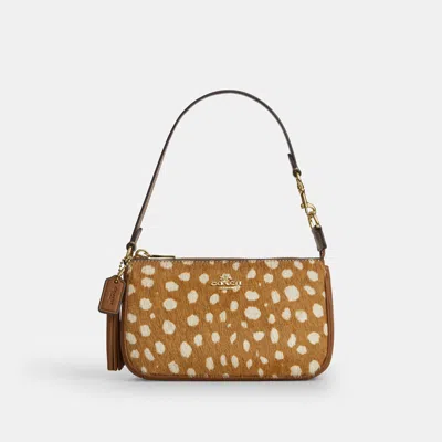 Coach Outlet Nolita 19 With Deer Print In Brown