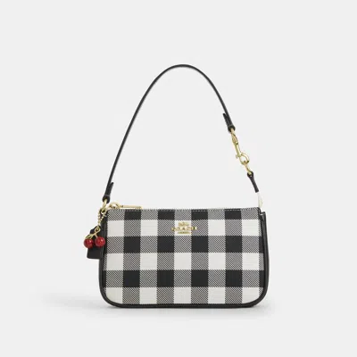 Coach Outlet Nolita 19 With Gingham Print And Charm In Multi