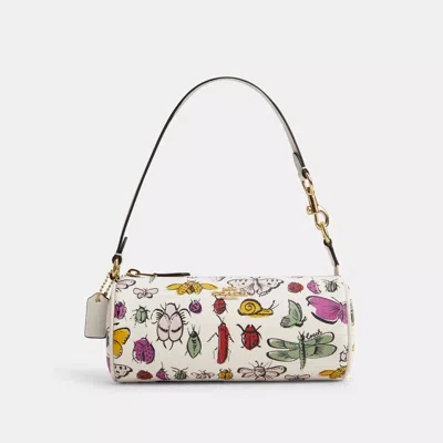 Coach Outlet Nolita Barrel Bag With Creature Print In White