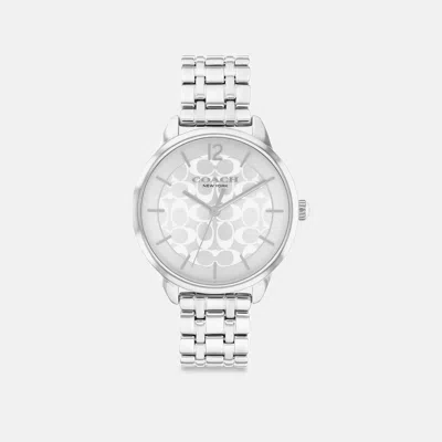 Coach Outlet Olivia Watch, 34 Mm In Silver