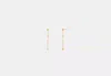 Coach Outlet Open Circle Thin Linear Earrings In Yellow