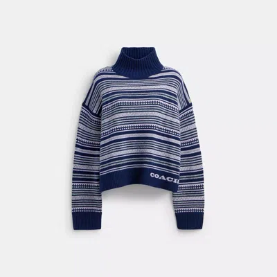 COACH OUTLET OPEN NECK SHORT TURTLENECK