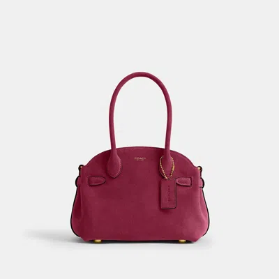 Coach Outlet Outlet Soft Empire Carryall Bag 21 In Brass/dark Fuchsia