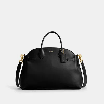 Coach Outlet Outlet Soft Empire Carryall Bag 40 In Brass/black