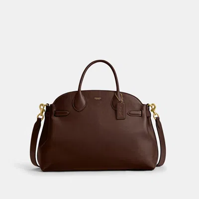 Coach Outlet Outlet Soft Empire Carryall Bag 40 In Brass/maple