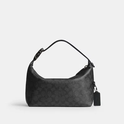 Coach Outlet Outlet Travel Kit With Speedclip In Signature Canvas In Black