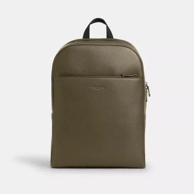Coach Outlet Owen Backpack In Green
