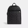 Coach Outlet Owen Backpack In Signature Canvas In Gray