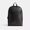 Coach Outlet Owen Backpack In Signature Canvas In Grey