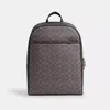 Coach Outlet Owen Backpack In Signature Canvas In Gray