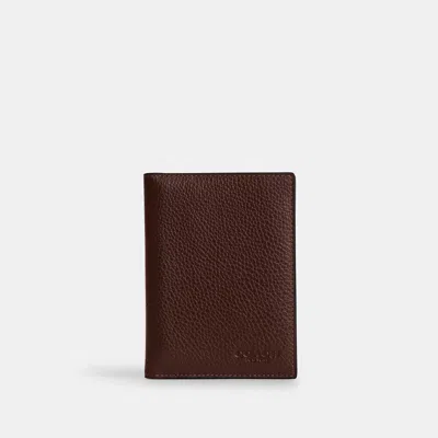 Coach Outlet Passport Card Case In Multi