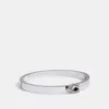 COACH OUTLET PAVE SIGNATURE HINGED BANGLE