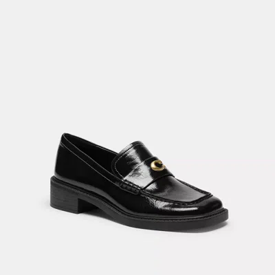 Coach Outlet Penny Loafer In Black