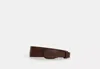 Coach Outlet Plaque Buckle Cut To Size Reversible Eliza Belt, 25 Mm In Brown