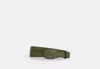 Coach Outlet Plaque Buckle Cut To Size Reversible Eliza Belt, 25 Mm In Green