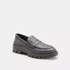 Coach Outlet Platform Loafer With Signature Print In Pink