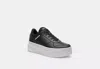 Coach Outlet Platform Sneaker In Black
